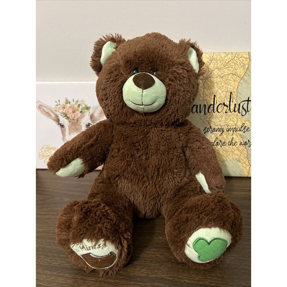 Build-A-Bear Other - Build-A-Bear Girl Scouts Thin Mints Cookie Teddy Bear Brown Green Plush 16 inch
